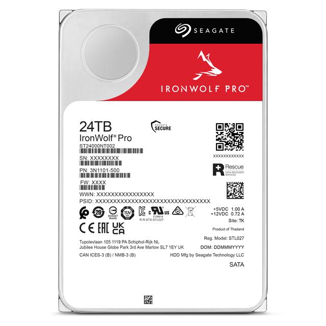 IRONWOLF HDD シーゲート ST24000NT002 [NAS向けHDD IronWolf Pro