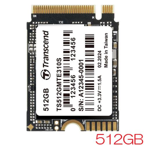 Transcend（トランセンド） SSD TS512GMTE310S [512GB M.2 PCIe SSD