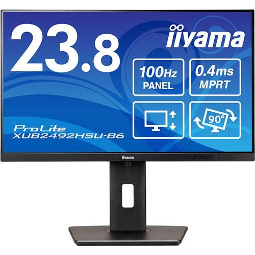 iiyama 液晶ディスプレイ イーヤマ ProLite XUB2492HSU-B6 [液晶