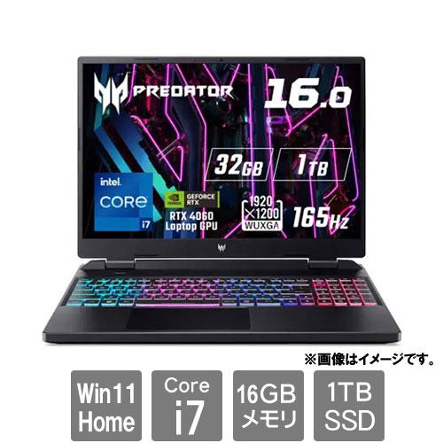 Predator ノートPC エイサー PHN16-71-N76Z47 [Predator Helios Neo