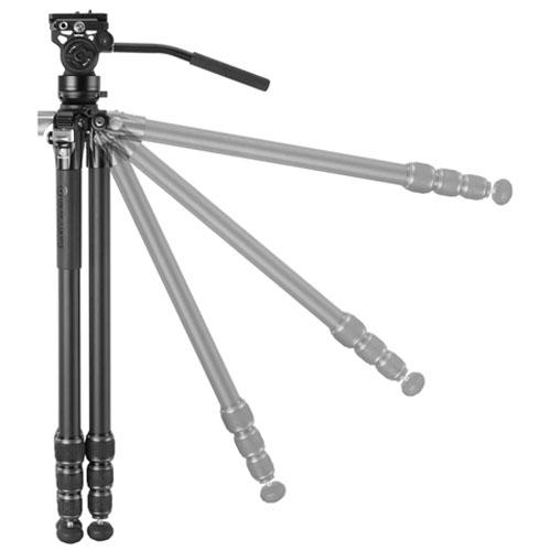 三脚 VANGUARD ALTA PRO 3VL 264AV14 [アルミプロフェッショナルビデオ三脚 4段 VEO PV-14 ビデオ雲台付 三脚ケース付]の画像