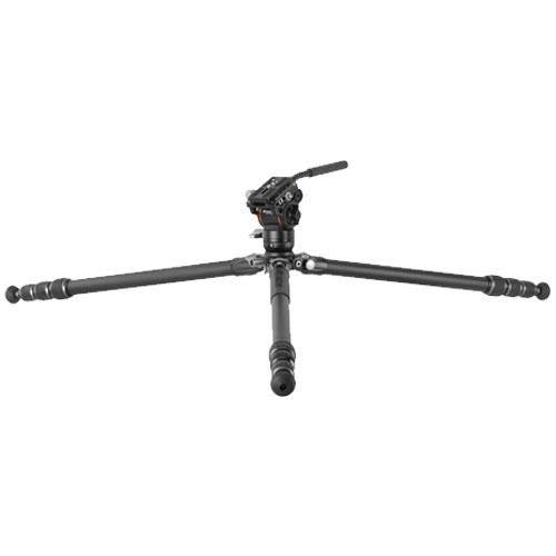 三脚 VANGUARD ALTA PRO 3VL 264AV14 [アルミプロフェッショナルビデオ三脚 4段 VEO PV-14 ビデオ雲台付 三脚ケース付]の画像