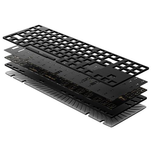 キーボード HYTE Keeb TKL [テンキーレスメカニカルキーボード qRGB