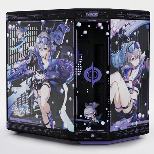 PCケース HYTE Y70 Silver Wolf Bundle [E-ATX ピラーレス式パノラマ