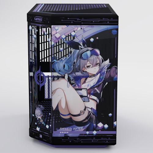 PCケース HYTE Y70 Silver Wolf Bundle [E-ATX ピラーレス式パノラマ