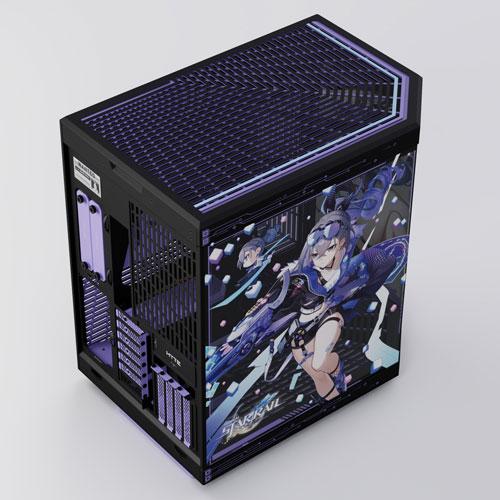 PCケース HYTE Y70 Silver Wolf Bundle [E-ATX ピラーレス式パノラマ
