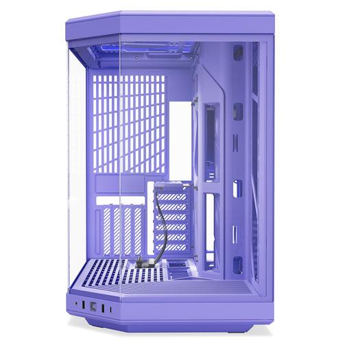 PCケース HYTE Y70 Taro Milk [E-ATX PCケース ピラーレス式パノラマガラス搭載 デュアルチャンバー設計 タロミルク]_5
