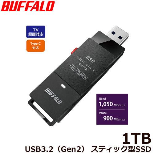 BUFFALO ポータブルSSD バッファロー SSD-SCH1.0U3BA/D [USB3.2 BUFFALO ポータブルSSD バッファロー SSD-SCH1.0U3BA/D [USB3.2
