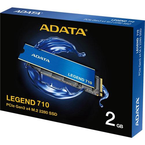 A-DATA 内蔵SSD ADATA ALEG-710-2TCS [2TB SSD LEGEND 710 PCIe Gen3  
