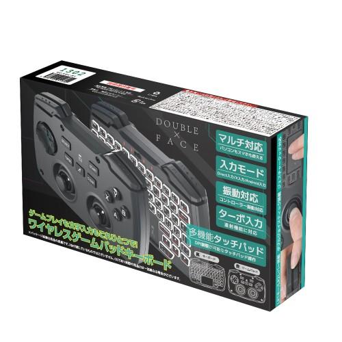 ゲームパッド キーボード ワイヤレス エアリア SD-KBC-BT [DOUBE×FACE 2in1ワイヤレスゲームパッド/キーボード Bluetooth DirectInput/Xinput/Android]