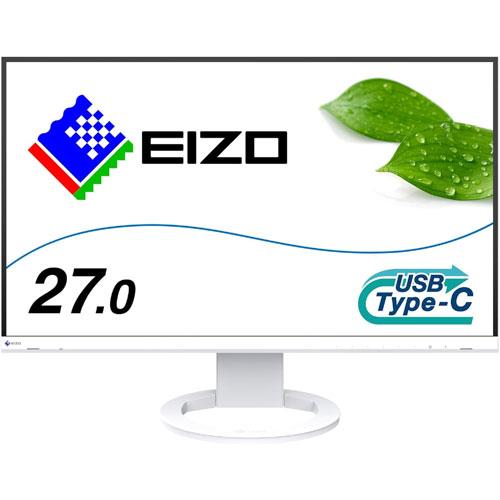 訳あり　EIZO 高解像度ディスプレイ 本体 EIZO 液晶ディスプレイ ナナオ（EIZO） FlexScan EV2720S-WT [液晶
