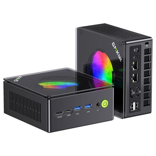 スリムデスクトップPC GMKtec GMK-K11-32/1T-W11Pro(8945HS) [Ryzen 9 8945HS/メモリ32GB/1TB/USB4/2×2.5GbE/Wi-Fi 6/OCuLink/Win11P]の画像