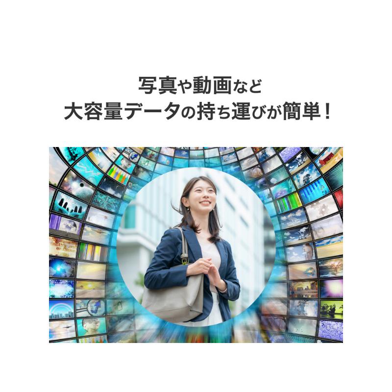 ポータブルHDD アイ・オー・データ HDPH-UTV2NV [USB 5Gbps対応ポータブルHDD 2TB ネイビー]_4