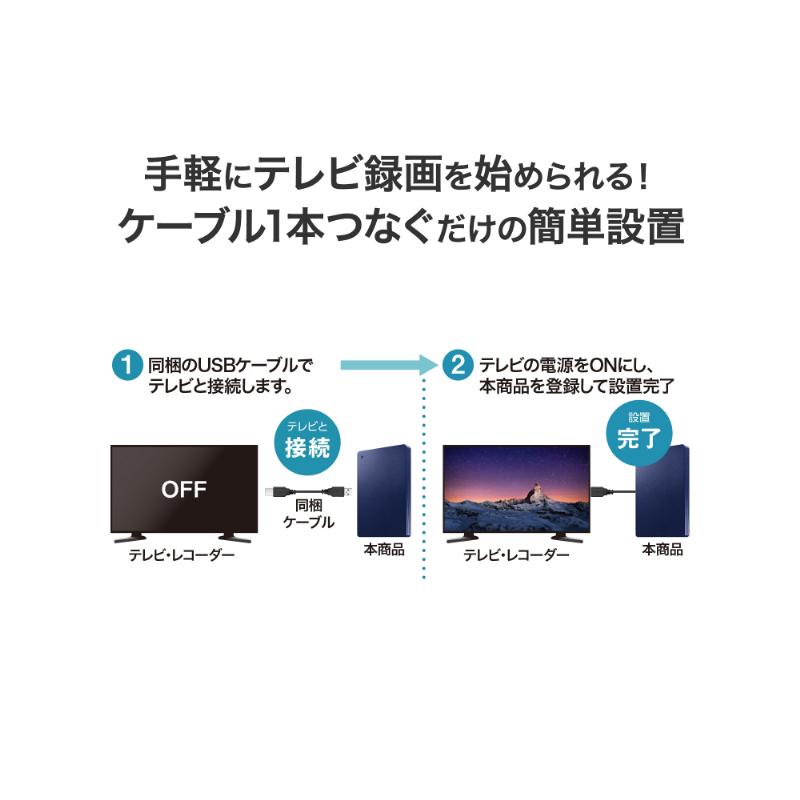ポータブルHDD アイ・オー・データ HDPH-UTV2NV [USB 5Gbps対応ポータブルHDD 2TB ネイビー]_7