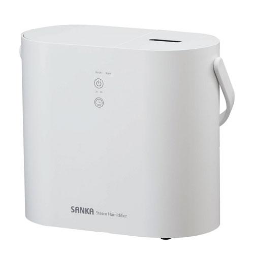 加湿器 SANKA パーソナルスチーム式加湿器 SSH-2000WH 200ml/h 1.5L