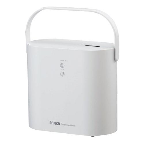 加湿器 SANKA パーソナルスチーム式加湿器 SSH-2000WH 200ml/h 1.5L