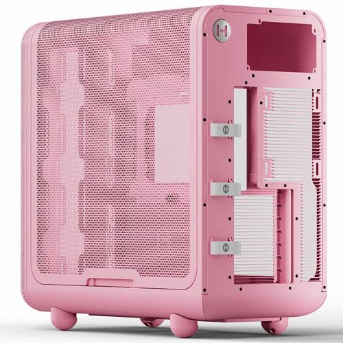 HYTE PCケース HYTE X50 Strawberry Milk [E-ATX ラウンドデザインPC