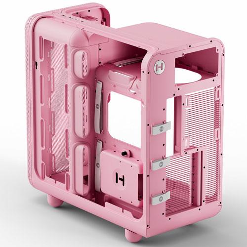 HYTE PCケース HYTE X50 Strawberry Milk [E-ATX ラウンドデザインPC