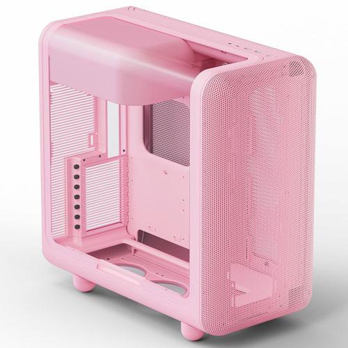 HYTE PCケース HYTE X50 Strawberry Milk [E-ATX ラウンドデザインPC