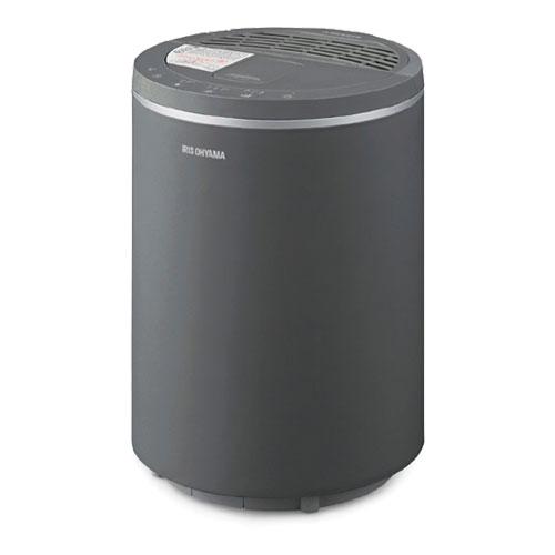加湿器 アイリスオーヤマ AHM-MHU60A-H [スチーム式加湿器 600ml グレー]