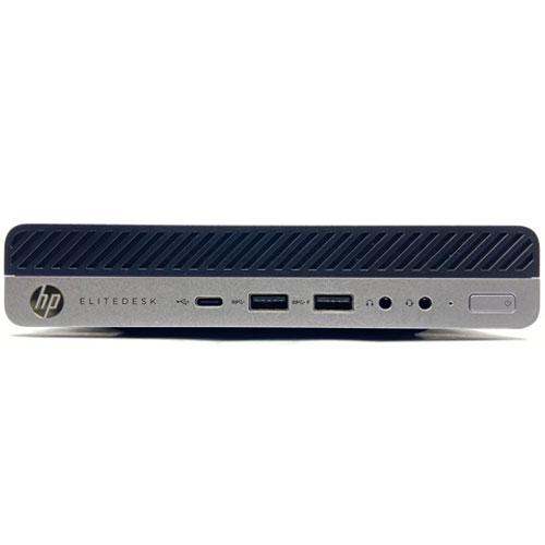 スリムデスクトップPC HP ★中古パソコン・Aランク★2YH15AV-AAAX [EliteDesk 800 G4 DM(i5-8500T 16GB SSD256GB+HDD500GB Windows10Pro 30日保証)]の画像