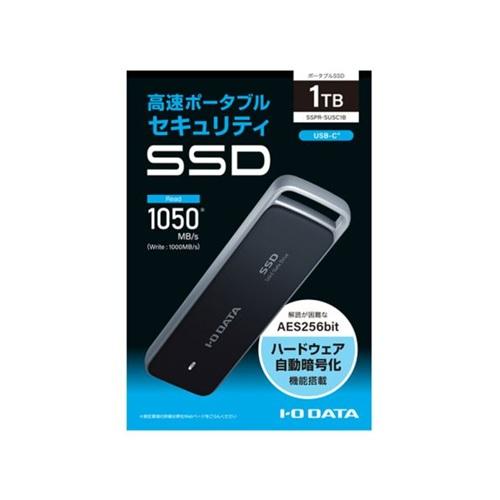 新品未開封　I-O DATA ポータブルSSD 1TB SSPR-SUS1B I-O DATA（アイ・オー・データ機器） ポータブルSSD アイ・オー