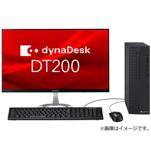 スリムデスクトップPC Dynabook A613KYVGL51A [dynaDesk DT200/Y(Celeron G6900 32GB SSD256GB SM Win11Pro24H2)]の画像
