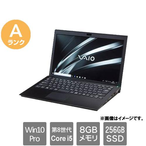 ノートPC VAIO ★中古パソコン・Aランク★VJPG11C11N [VAIO Pro PG(i5-8250U 8GB SSD256GB 13.3 Windows10Pro 30日保証)]