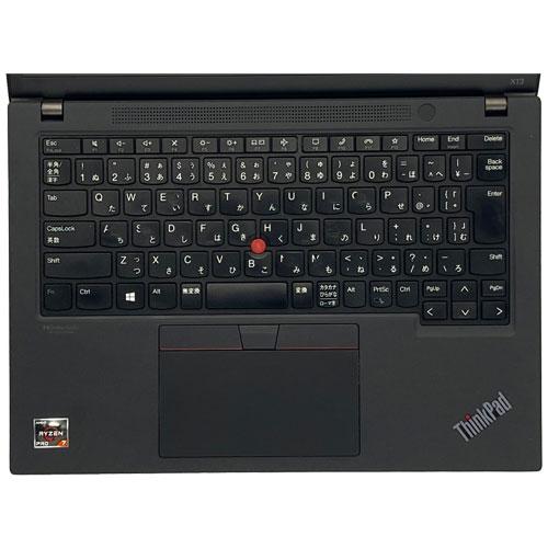 ノートPC レノボ・ジャパン ★中古パソコン・Aランク★20XJS0B400 [ThinkPad X13 Gen2(Ryzen 7 PRO 5850U 32GB SSD1TB 13.3 Windows10Pro 30日保証)]の画像