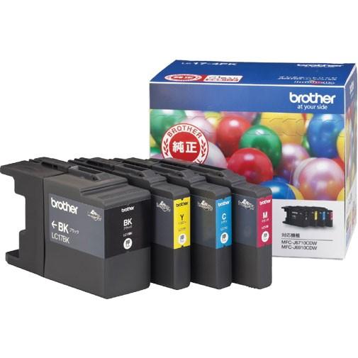 インクカートリッジ ブラザー LC17-4PK [純正インクカートリッジ お