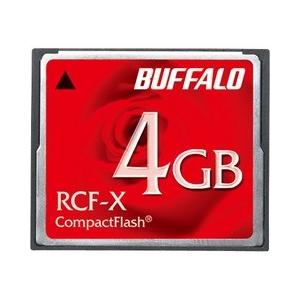 コンパクトフラッシュ バッファロー RCF-X4G [コンパクトフラッシュ 4GB]