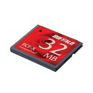 コンパクトフラッシュ バッファロー RCF-X32MY [コンパクトフラッシュ 32MB コストパフォーマンスモデル]