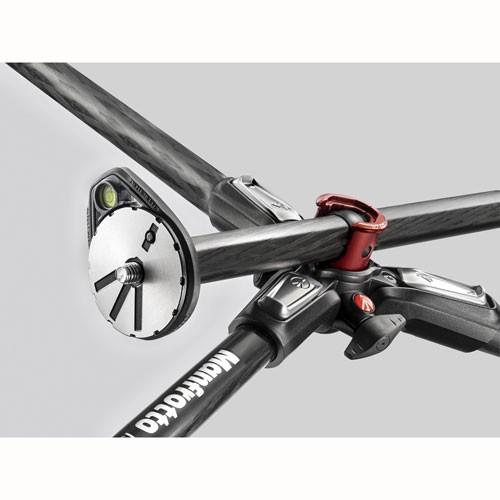 カーボン三脚 マンフロット MT190CXPRO4 [190プロカーボンファイバー三脚4段]の画像