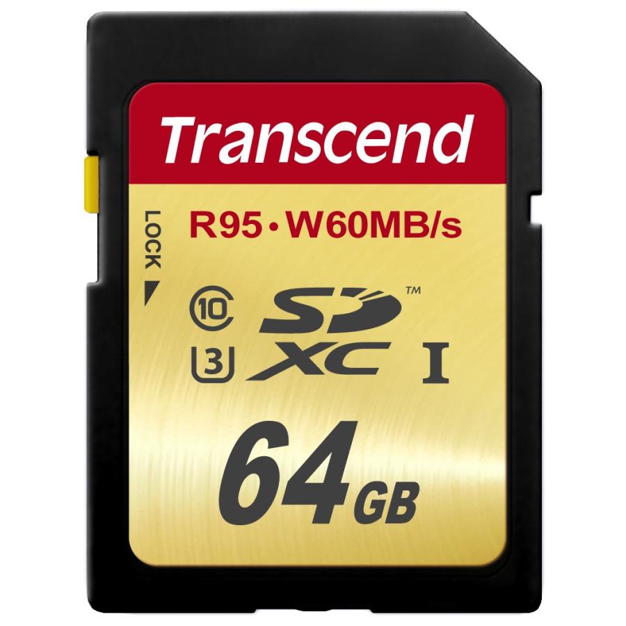 Transcend（トランセンド） SDカード TS64GSDU3 [64GB SDXCカード UHS