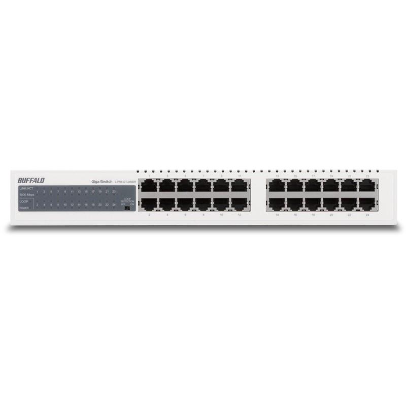 BUFFALO（バッファロー） スイッチングハブ LSW4-GT-24NSR [Giga