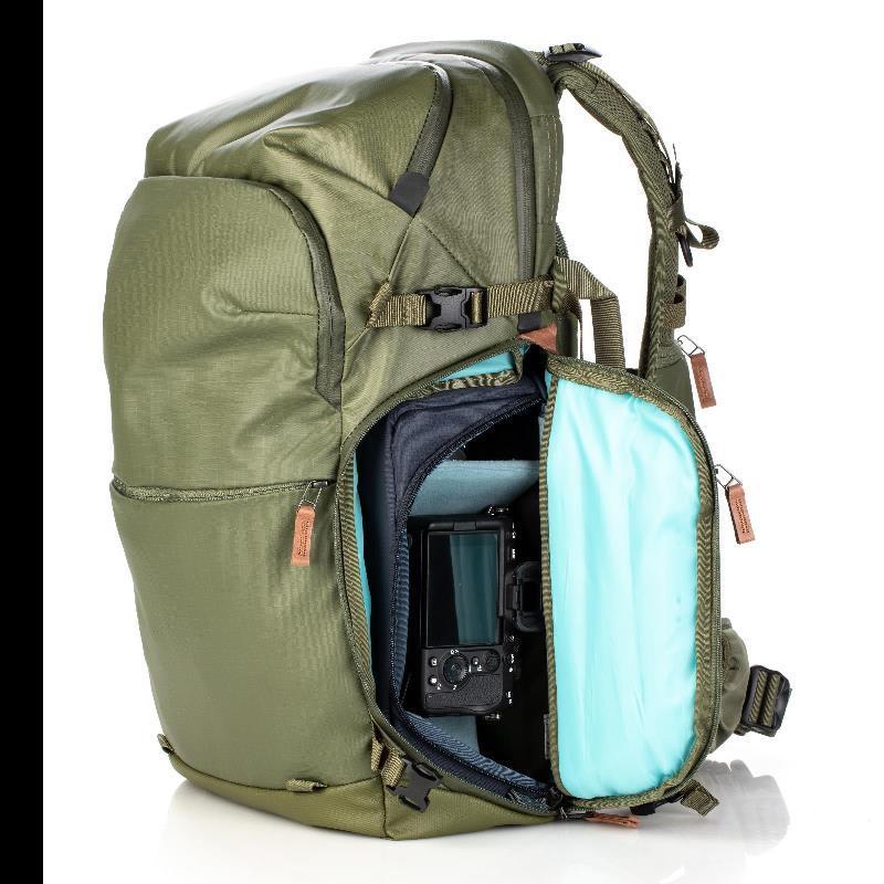 カメラバッグ カメラリュック 撮影 カメラ  一眼レフ Shimoda Explore V2 30 スターターキット アーミーグリーン 520-157の画像