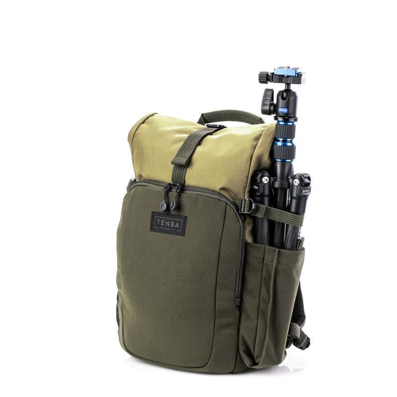 カメラバッグ 撮影 カメラ 一眼レフ ミラーレス TENBA フルトン v2 バックパック 10L タン/オリーブ 637-731 カメラバッグ リュック_7