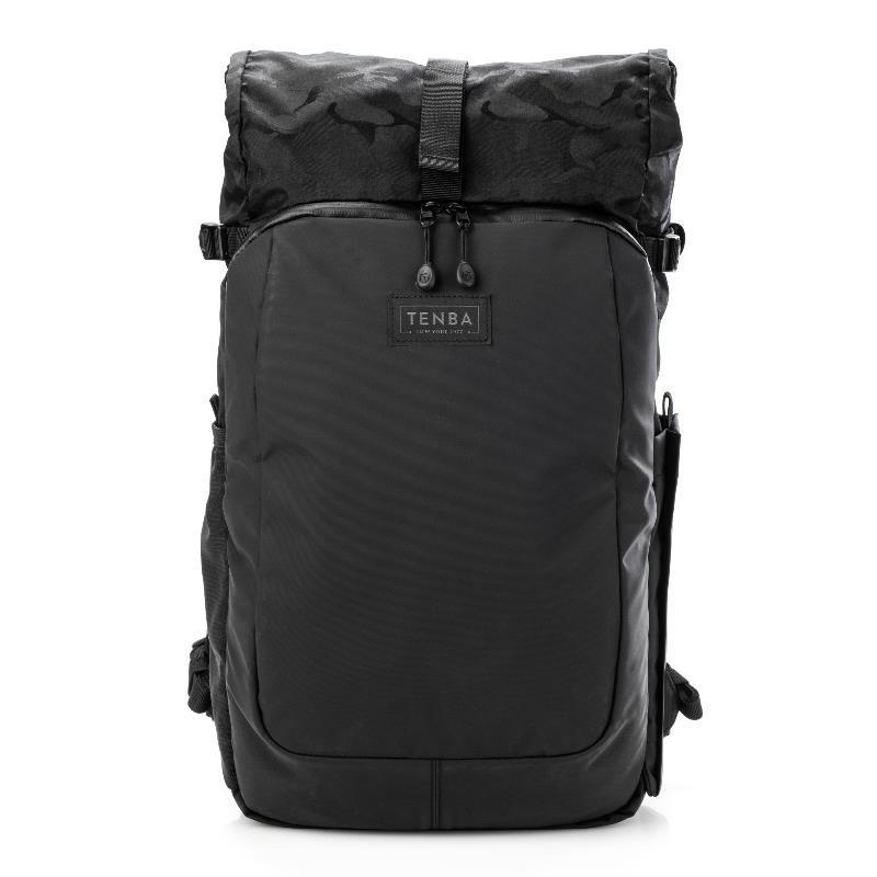 カメラバッグ  撮影 カメラ  一眼レフ ミラーレス TENBA フルトンv2 All Weather バックパック 16L ブラック ブラックカモ 637-738 カメラバッグ リュック｜etsumi-store｜02