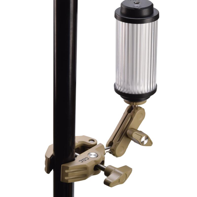 マルチポールクランプ 360°ボールヘッド付 1/4