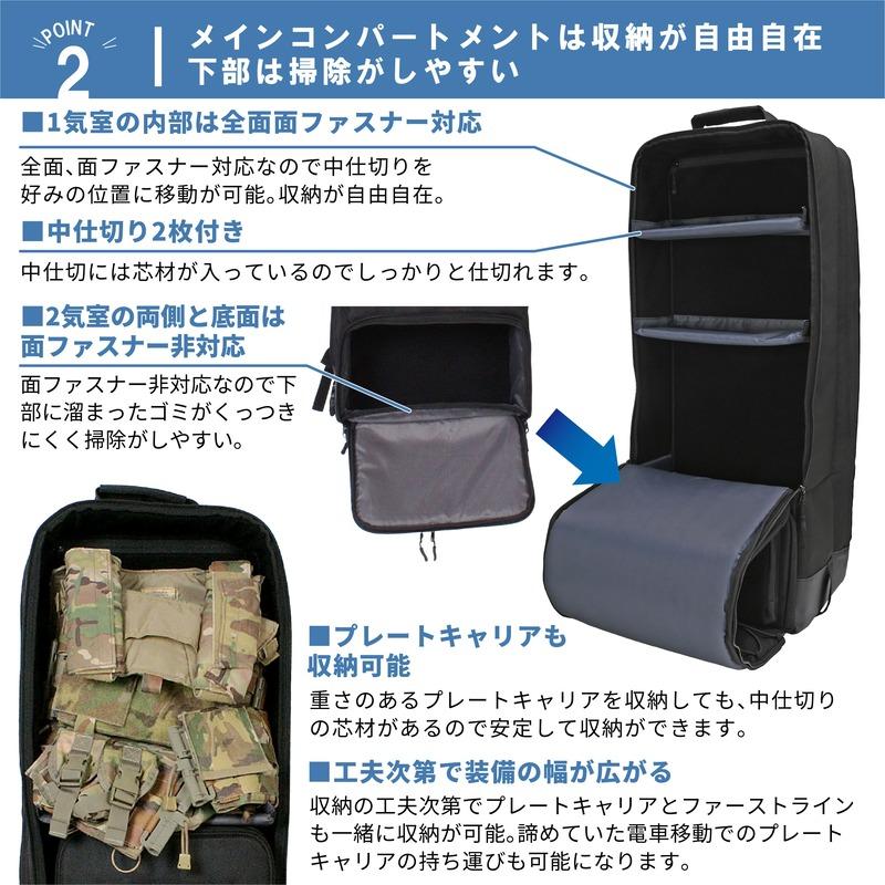 カメラバッグの機能を活かした ガンバッグ 】 サバイバルゲーム ガン