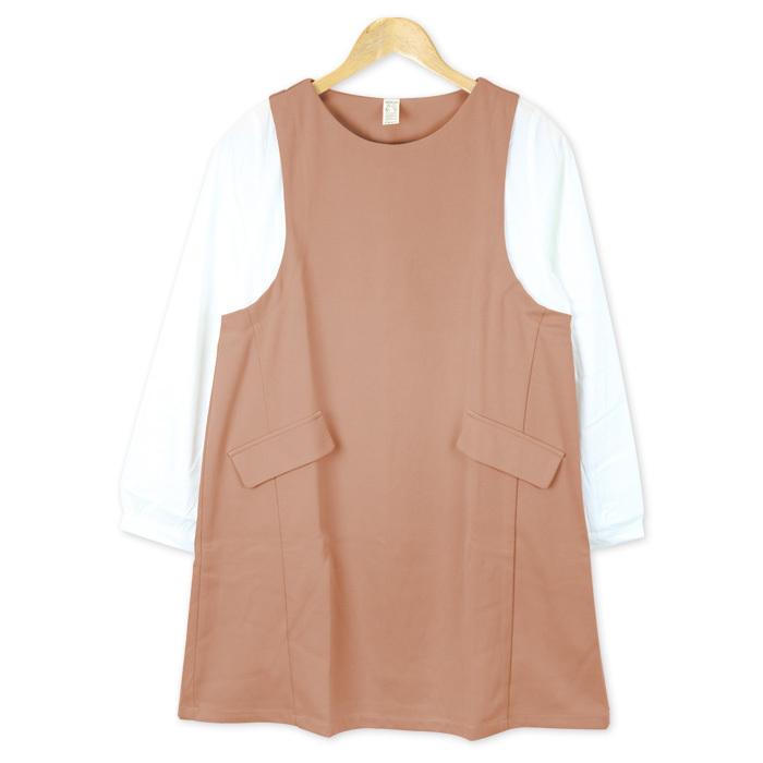 マタニティ ワンピース 春 安い フォーマル 仕事 レイヤード シャツ 切替 大きいサイズ 妊婦服 Kpd6002 Erhamah Com