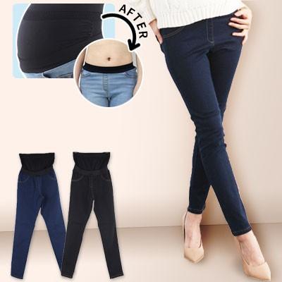 Ette マタニティ 服 デニム 産後 リメイク 安い スキニー パンツ ストレッチ シームレスバンド 妊婦服 メール便可 Mmbd Mmbd 授乳服 マタニティのkids Para 通販 Yahoo ショッピング
