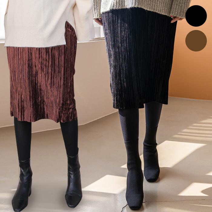 マタニティ 服 スカート 秋 ベルベット 細プリーツ 光沢 タイト オフィス オシャレ 冬 安い 妊婦服 Sbs メール便可 Sbs Ette 通販 Yahoo ショッピング