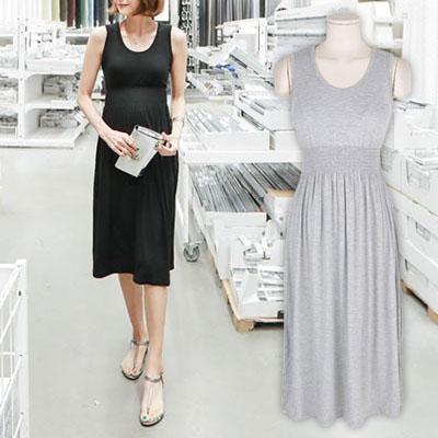 マタニティ 服 ワンピース 安い ノースリーブ 夏 レーヨン とろみ素材 ロング グレー 無地 妊婦服 Sdm Sdm Ette 通販 Yahoo ショッピング