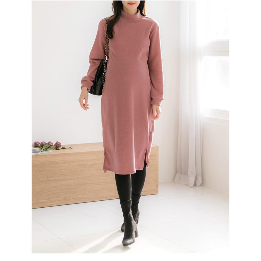 マタニティ ワンピース オフィス 春 仕事 長袖 ハイネック 裏起毛 冬 ロング丈 フォーマル 黒 スリット 大きいサイズ 産前産後 妊婦服 妊婦 Sdm94019 Sdm94019 Ette 通販 Yahoo ショッピング