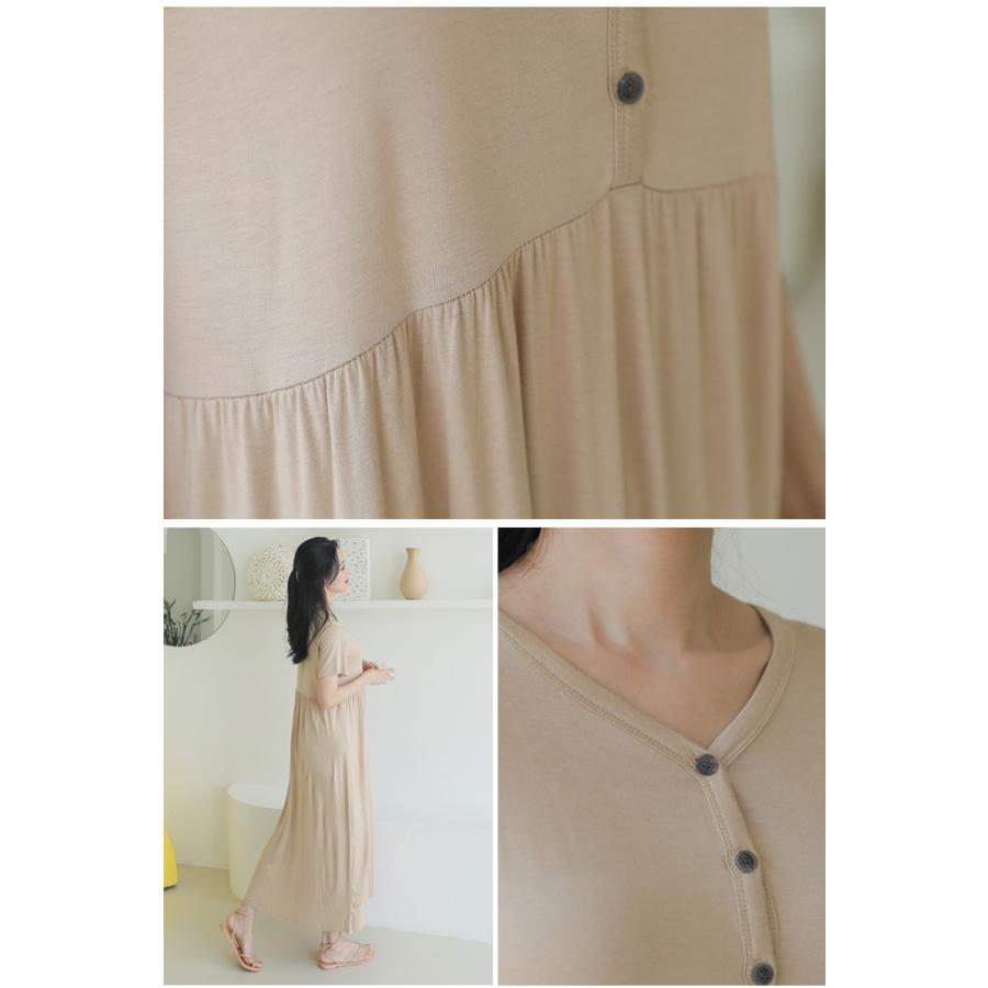 Ette 前開き 授乳服 マタニティ パジャマ ワンピース 半袖 夏 マキシ 高身長 臨月 産後 授乳 授乳ワンピース 妊婦 Sdn005 Sdn005 授乳服 マタニティのkids Para 通販 Yahoo ショッピング
