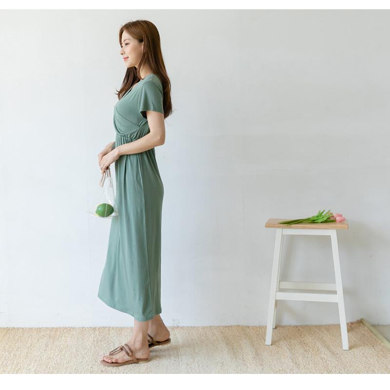 Ette 授乳服 マタニティ 服 ワンピース 春夏 夏 半袖 カシュクール マキシ 授乳しやすい 臨月 パジャマ オシャレ 産後 授乳 妊婦 Sdn908 Sdn908 授乳服 マタニティのkids Para 通販 Yahoo ショッピング