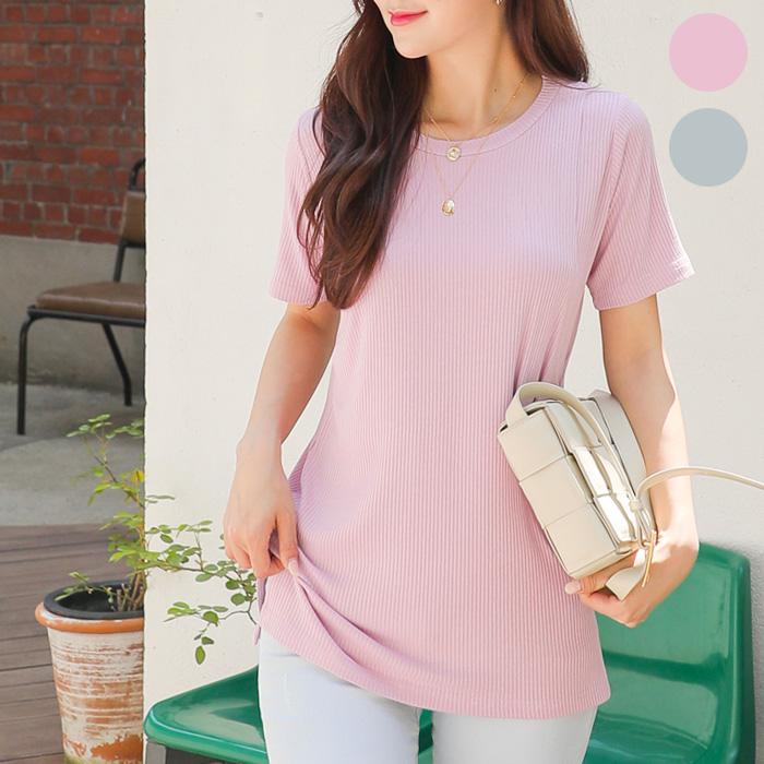 ピンクのみ 授乳服 マタニティ トップス 夏 春夏 半袖 リブ スリム 細身 臨月 産後 Tシャツ 授乳 妊婦服 メール便可 Stn02007 Stn02007 Ette 通販 Yahoo ショッピング