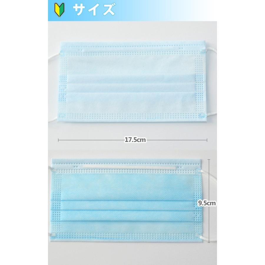 大切な人にマスクを送りましょう 送料無料 マスク 在庫あり 10枚入り 即納 買い足し 毎日使える 10日分 プリーツマスク 不織布マスク 使い捨てマスク ブルー |  | 06