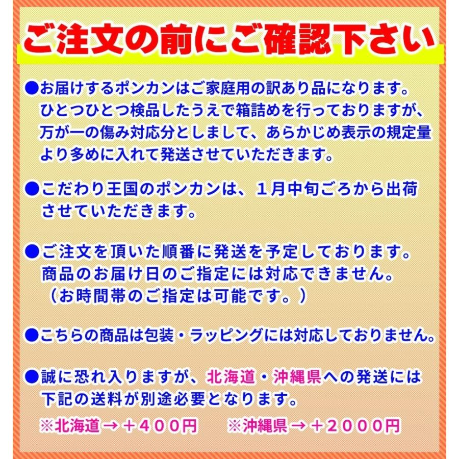 ポンカン 約5kg×２箱セット 自宅用 愛媛県産 宇和島  大きさ おまかせ サイズ込み 4.5kg〜5kg 約１０キロ 箱買い 訳あり 宇和島 愛媛みかんのこだわり王国｜eu-oukoku｜19